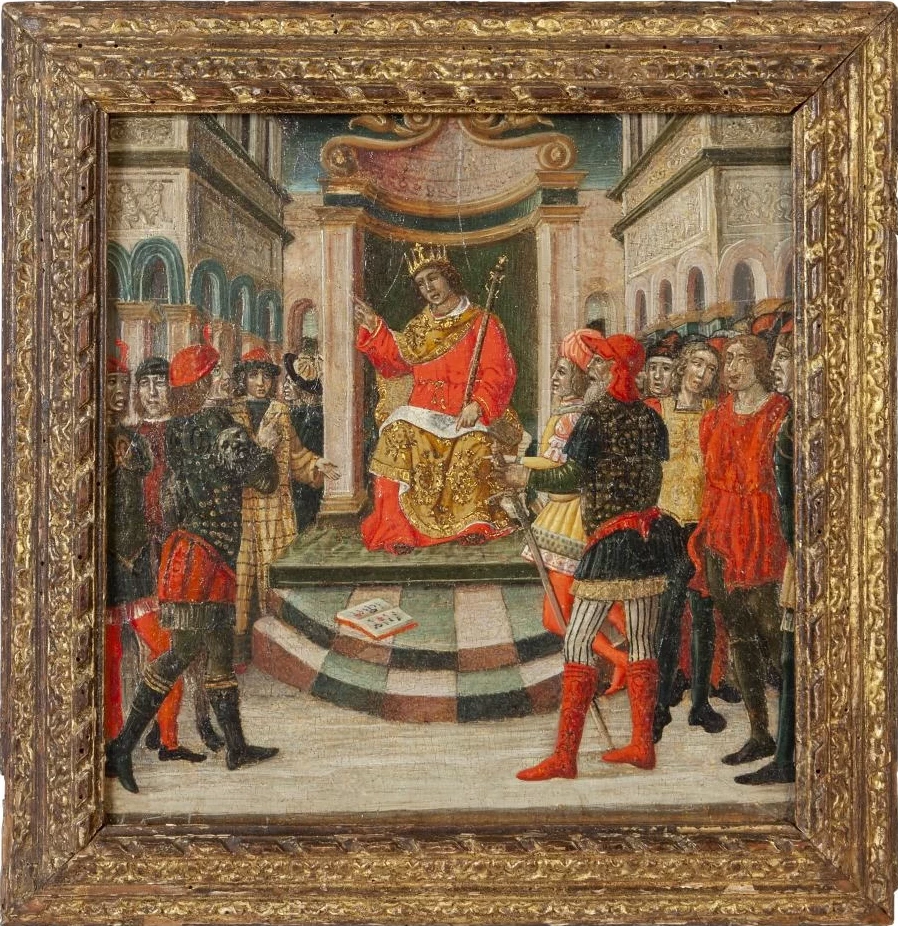 Scene di corte - attribuito 1